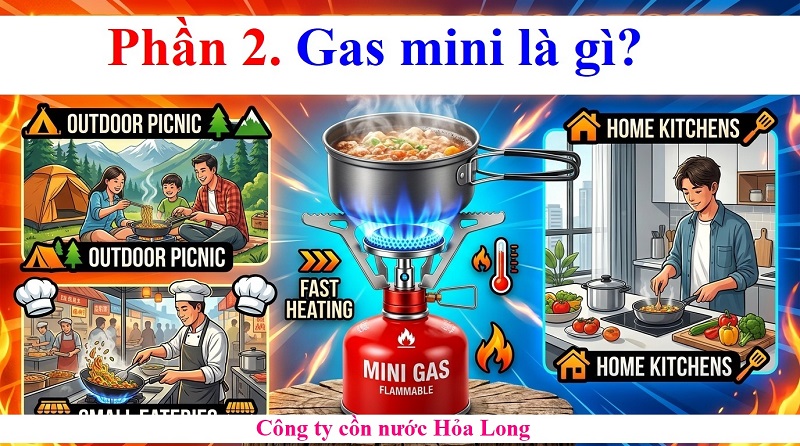 Cồn Nước Và Gas Mini Loại Nào Tiết Kiệm Hơn? So Sánh Chi Tiết Chi Phí Và Hiệu Quả Sử Dụng